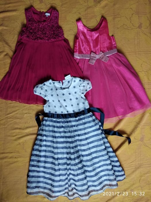 Нарядное, праздничное платье, 2 - 6 лет