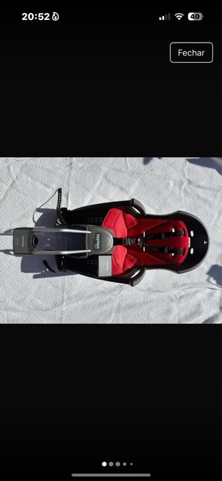 Cadeira para crianca para  bicicleta hamax