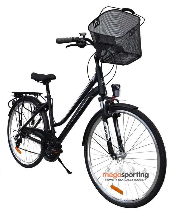 Rower trekking unisex damski męski Rayon VIP 28 Shimano aluminiowy