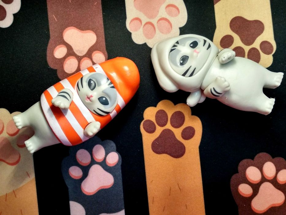 Колекційна фігурка "котик". Mofusand.