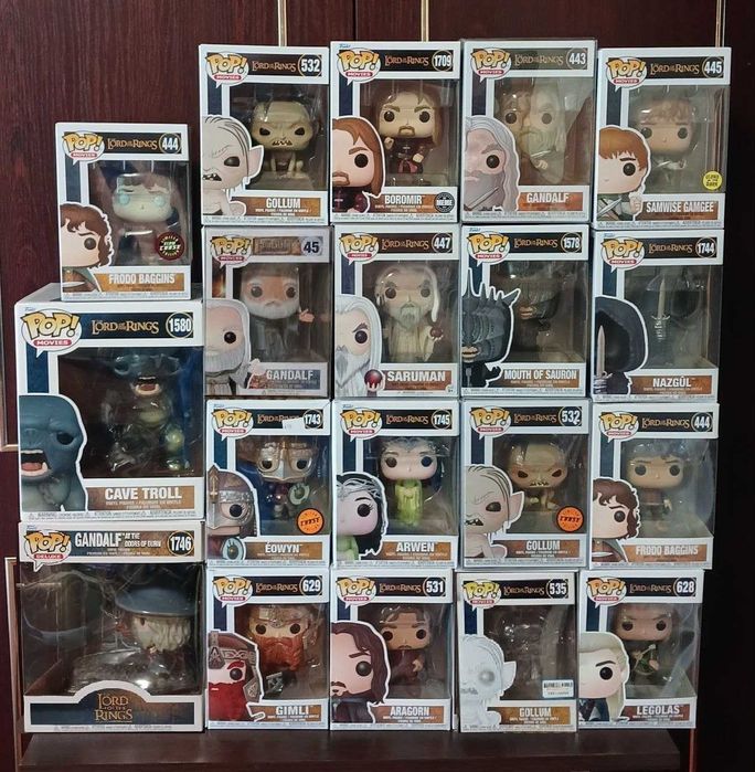 Фігурки Funko світів Lord of the rings, Game of Thrones,Potter,Witcher