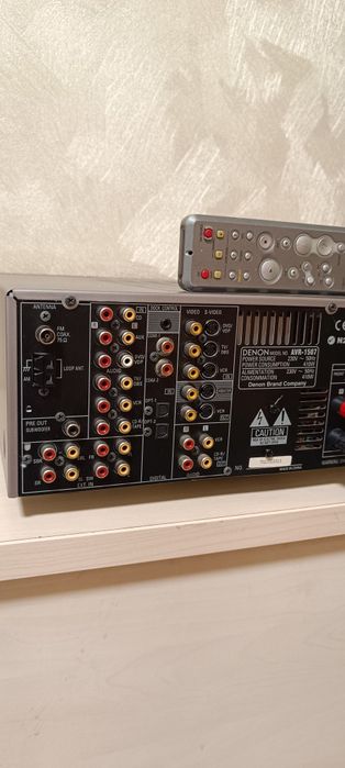 Ресивер Denon AVR-1507 пульт, звук!