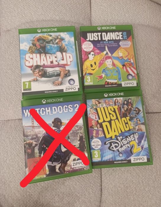 Zestaw 11 gier pudełkowych Xbox one
