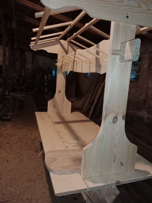 Stół wiejski drewniany