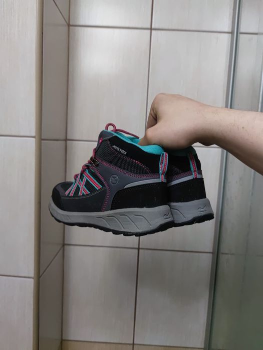 buty 33 trekkingowe Regatta Samaris mid outdoors szare siwe cz