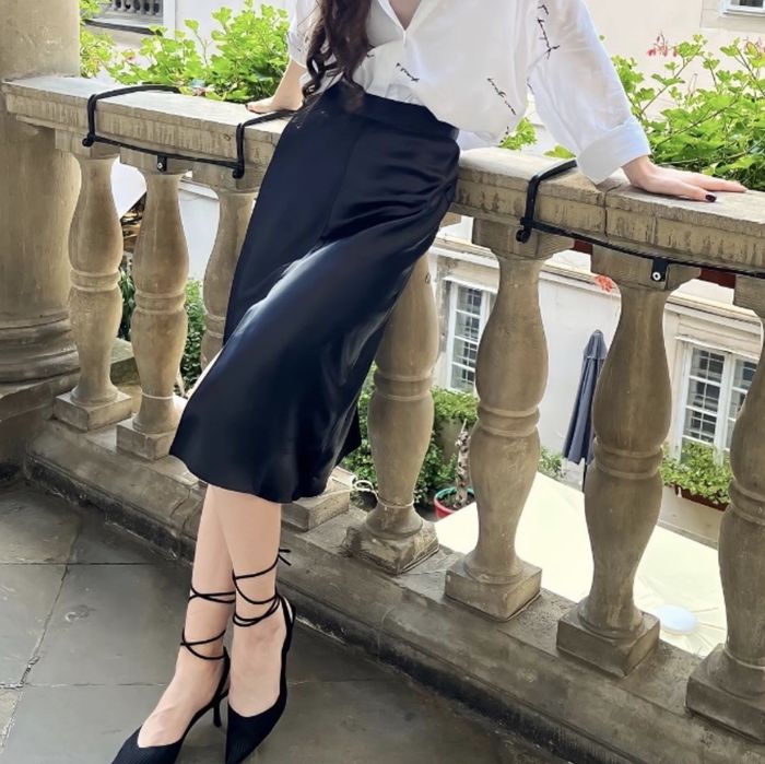 Спідниця з віскозного шовку