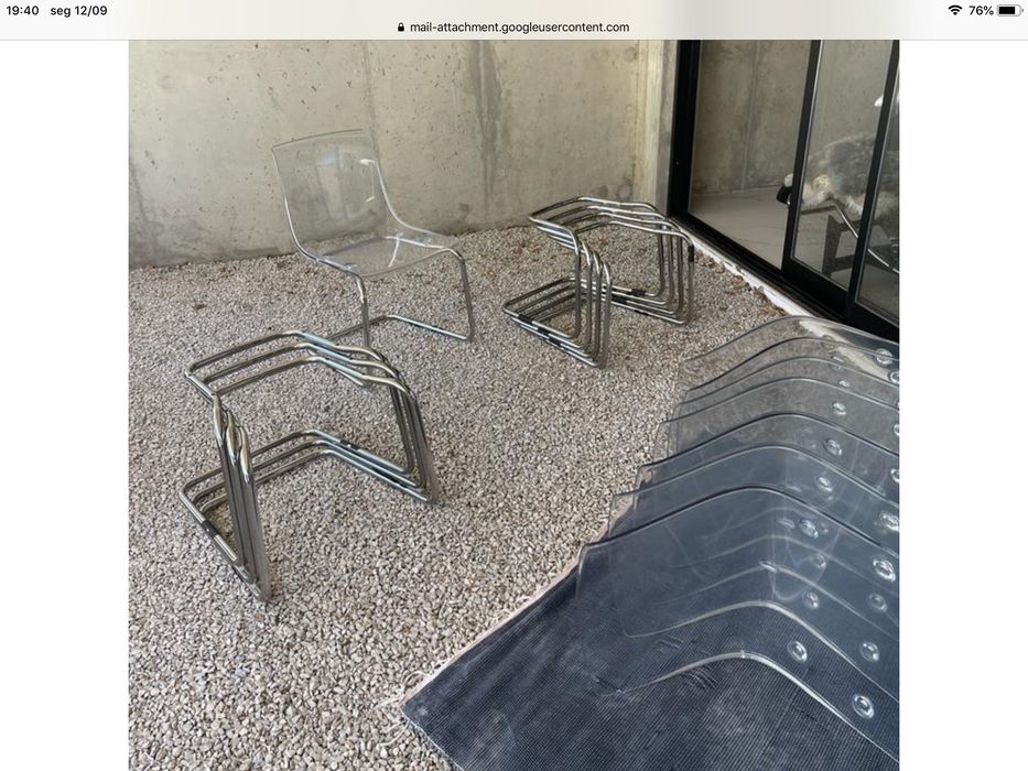 8 cadeiras IKEA a um preço excepcional