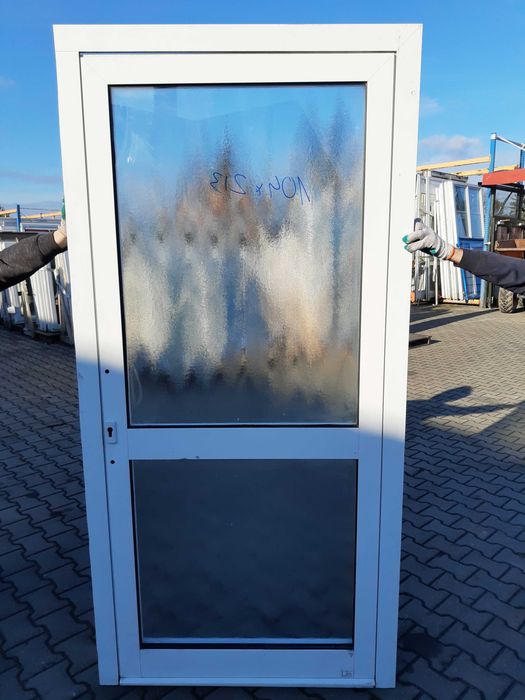 Drzwi aluminiowe 104x213 Używane