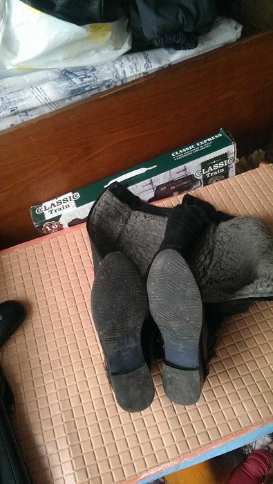 Кожаные сапоги-ботфорты  LAVORAZIONE ARTIGIANALE - Italy Design 37-го