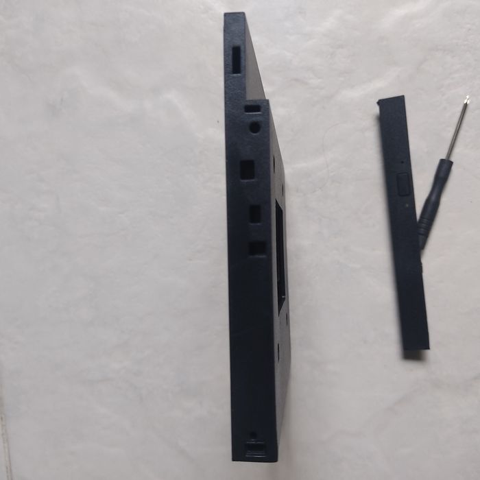 Adaptador 12.5mm substituição DVD para Disco 2.5 polegadas SATA