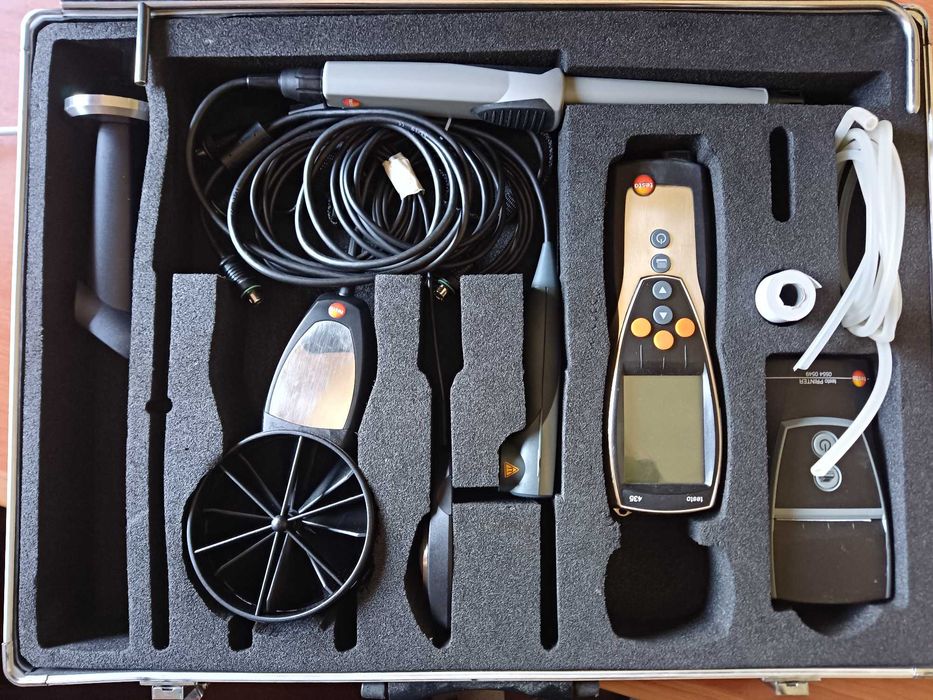 Conjunto sondas de medição Testo.