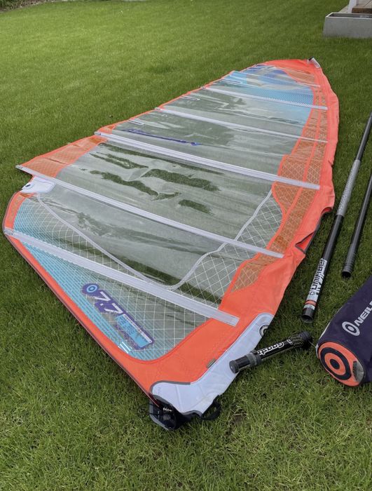 Zestaw z deską carbon 145l Excocet Warp s 85