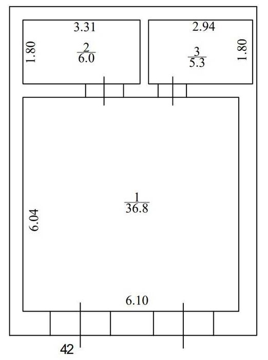 Приміщення 48 кв.м. з газовим опаленням, Соборна!