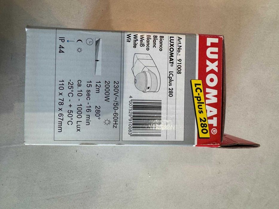 Detector de movimento LUXOMAT LC-PLUS 280 branco