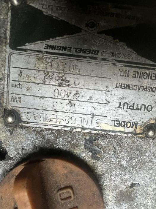 Silnik yanmar 3TNE68