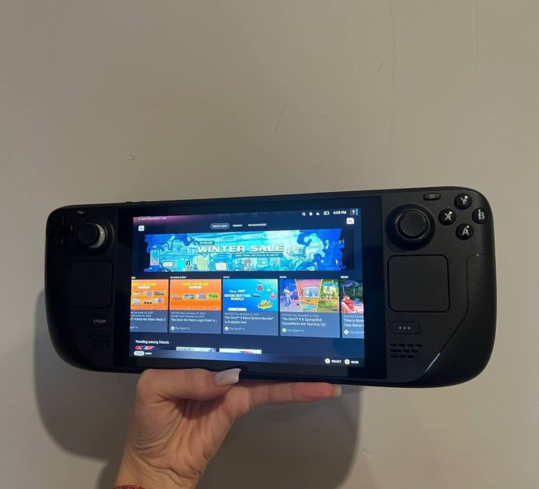 Steam Deck 512GB LCD - идеальное состояние, полный комплект