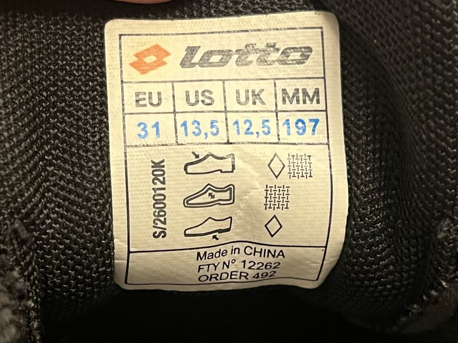 adidasy / halówki Lotto Whizzer rozm.31