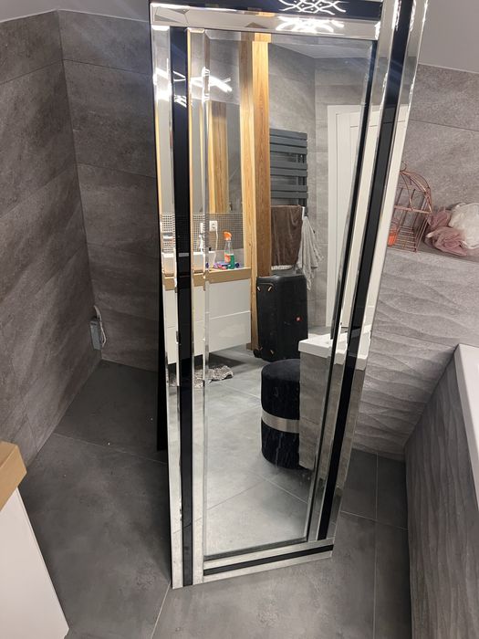 Lustro srebrne ozdobne