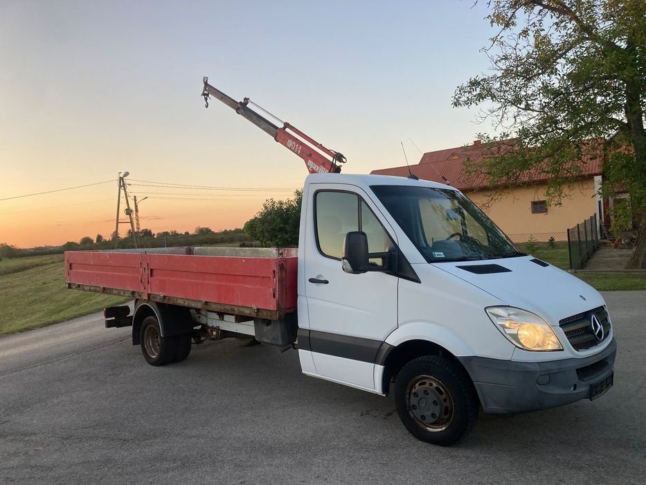 Mercedes-Benz Sprinter  519 145tys przebiegu Salon polska Paka 5,30m HDS