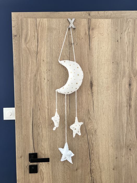 Księżyc i gwiazdki dekoracje do pokoju