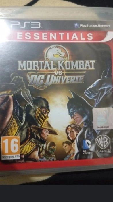Jogo mortal Kombat vs dc universe ps3 em bom estado