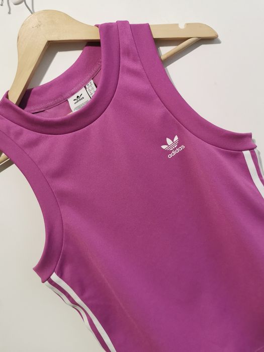 Adidas koszulka sportowa damska logowana M