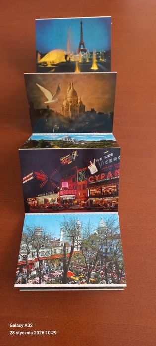 Książeczka harmonijka Paryż