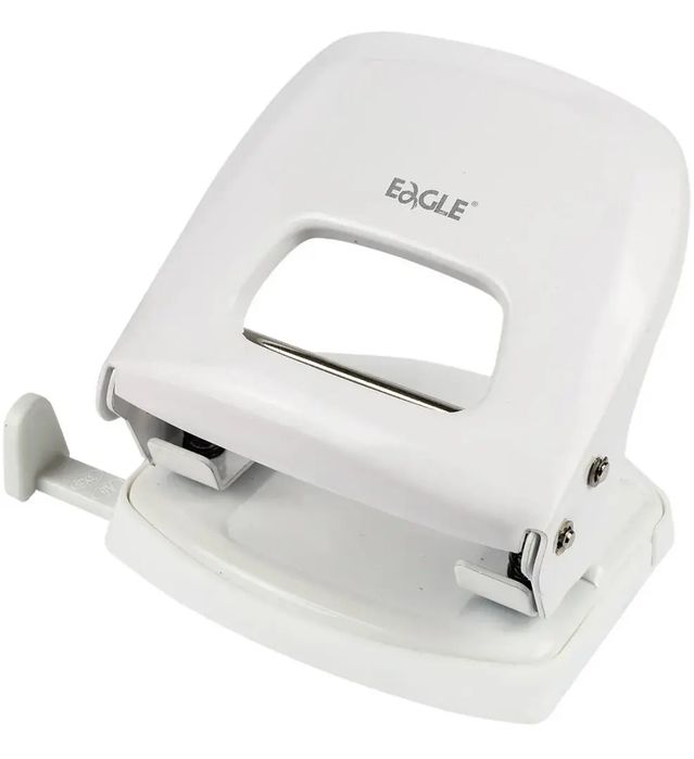 Dziurkacz P7108 biały 25 kartek EAGLE. Nowy Produkt