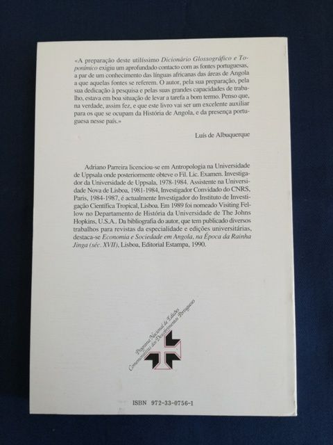 Dicionário. Glossográfico e Toponímico