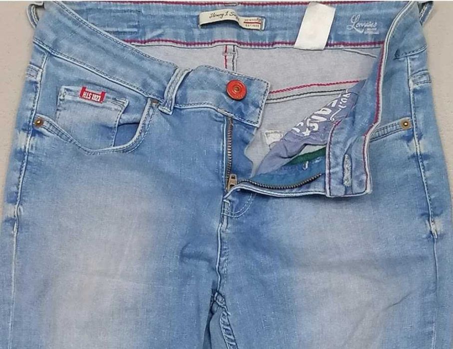 R) H.I.S damskie spodnie jeansowe Roz.34/33