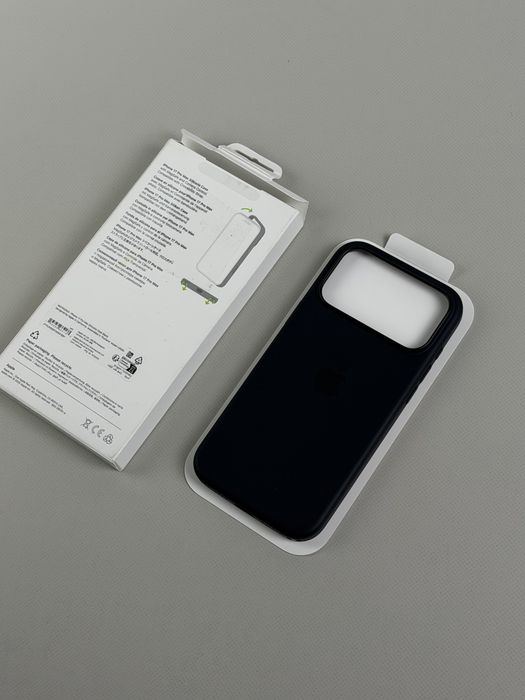 Оригінал чохол iphone 17 pro max Silicone Case black чорний