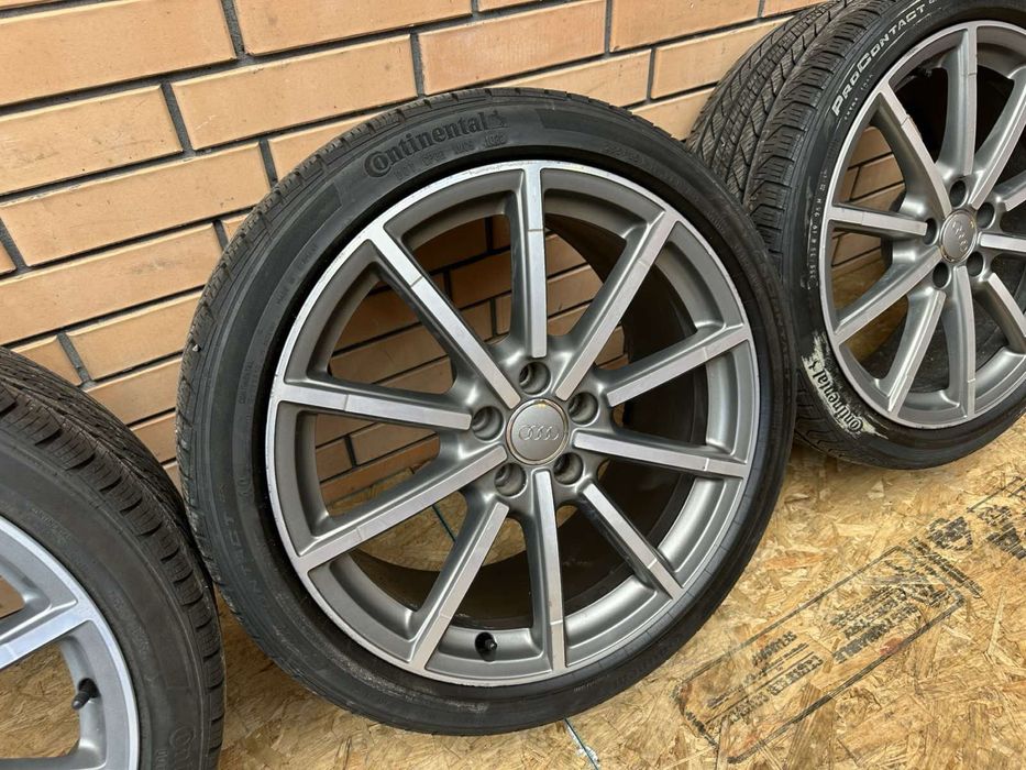Диски титани шини R19 ауді audi 5/112