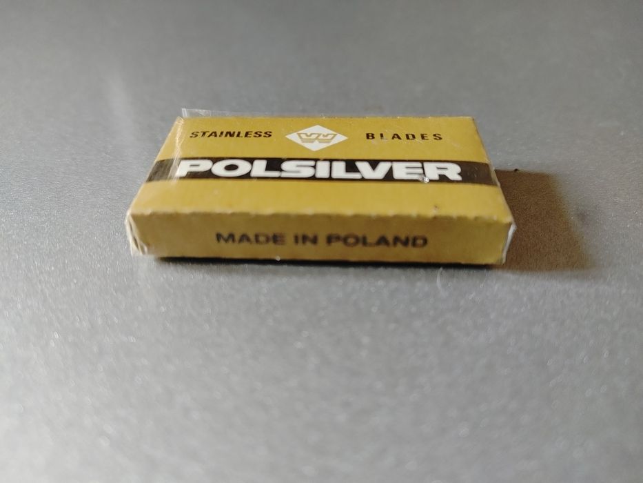Леза для голiння Polsilver stainless blades Wizamet Poland