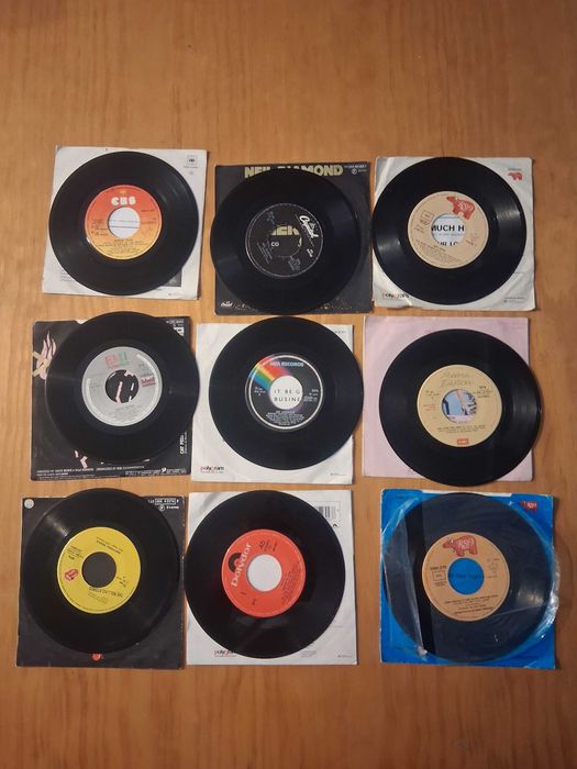 Vinil singles antigos anos 80