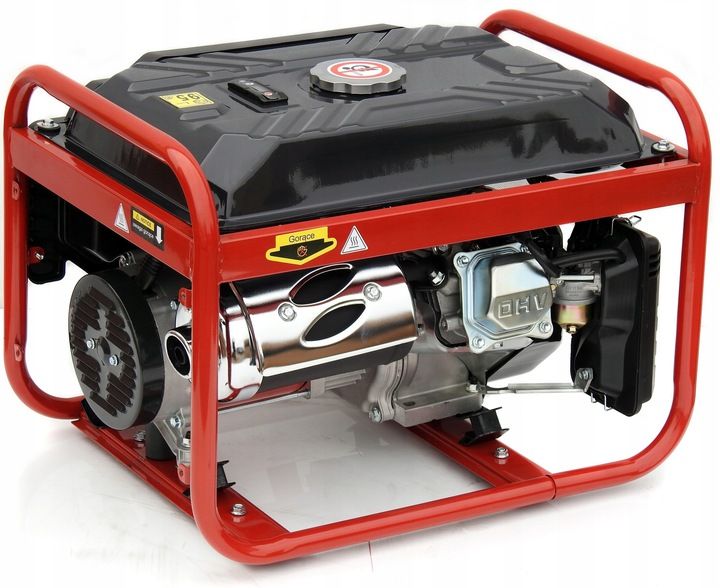 Profesjonalny Agregat Prądotwórczy 5,2kw Generator Avr+ Miedź Stojan K