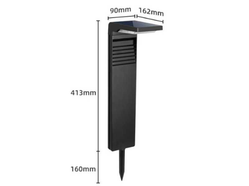 LAMPA SOLARNA LED do ogrodu wodoodporna