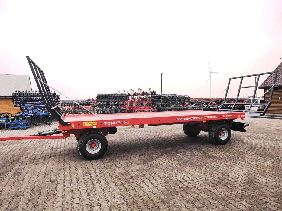 Przyczepa Platforma do Bel METAL-FACH T014 T009 PRONAR T022 laweta