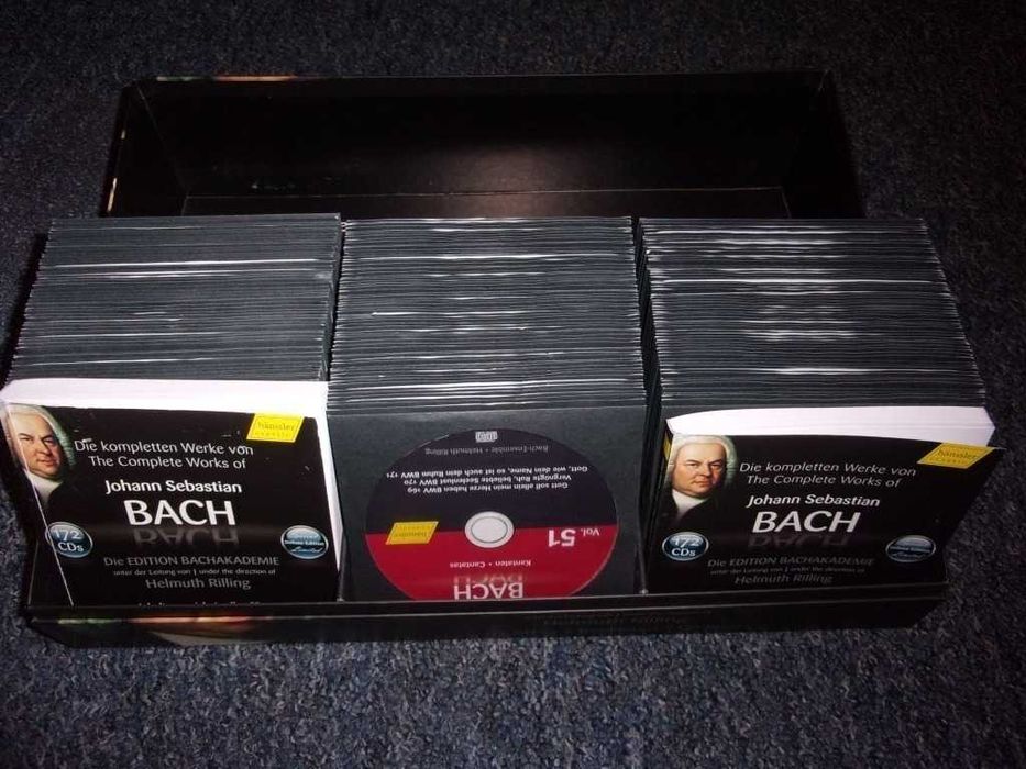 The Complete Works of Johann Sebastian Bach 172 CD