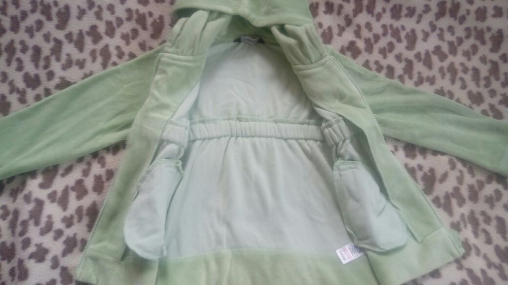 Bluza welurowa 92-98cm