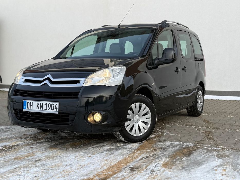 Citroën Berlingo 1.6 _ Benzyna + Gaz _ Multispace _ Czarny _ Full Serwis z Niemiec!!!
