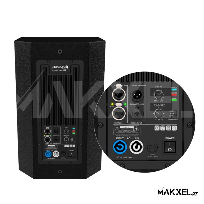 Audibax Pro Manhattan 10A Coluna amplificada 2000W