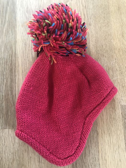 Czapka ciepła - z h&m - z pomponem - nowa