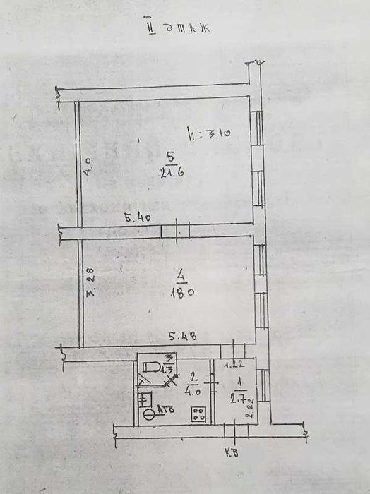 2 комнатная квартира на Черноморского Казачества, 392079