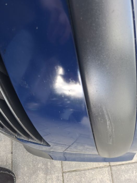 Vw Passat b5 fl lift zderzak przod przedni granatowy  niebieski la5e
