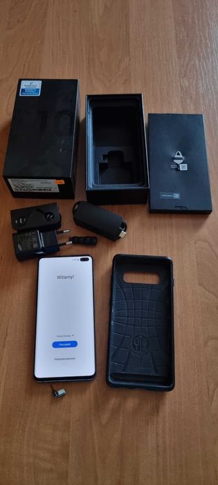 Samsung Galaxy S10+ PLUS 8GB/128GB Ceramic Black Gratisy