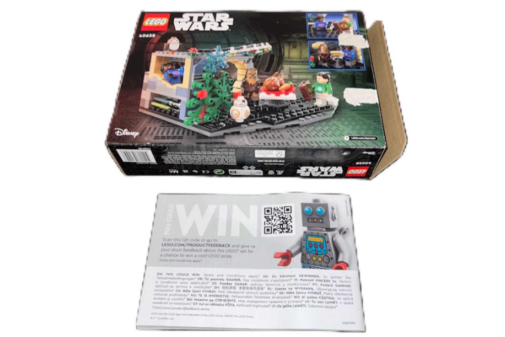 LEGO #40658 Star Wars Diorama de Natal Millennium Falcon
