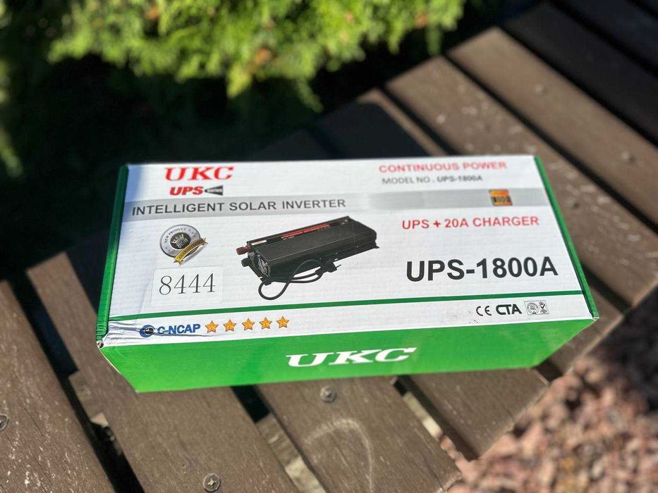 Преобразователь 12-220v 1800w с автоматикой для котлов и насосов