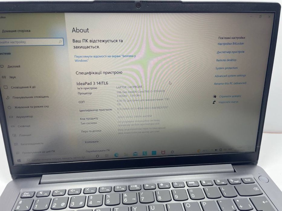 Lenovo IdeaPad 3 14ITL6 Intel Core i3-1115G4 1
