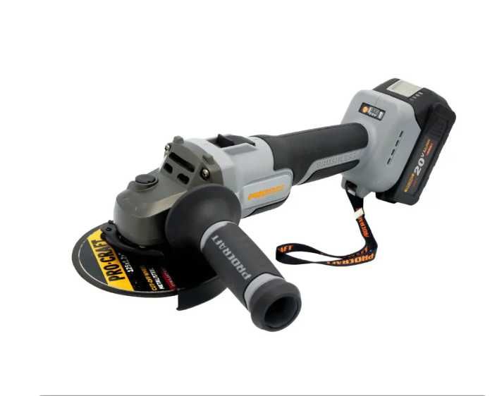 Акумуляторна болгарка (1 акб та зп) сумка Procraft industrial AG125A