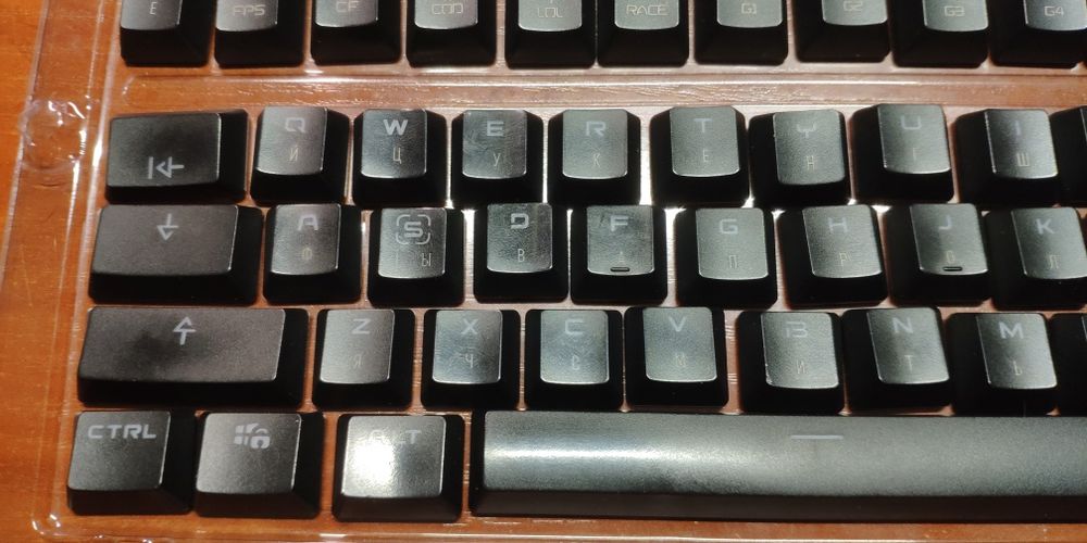 Кейкапы RU\ENG профиль CHERRY